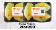 Papaya Prepacks-For 2