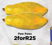 Paw Paws-For 2