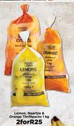 Lemon, Nartjie & Orange Thriftpacks-For 2 x 1kg