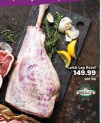 Lamb Leg Roast-Per kg