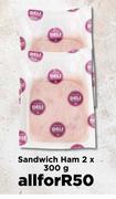 Sandwich Ham-For 2 x 400g