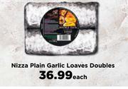 Nizza Plain Garlic Loaves Doubles-Each