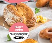 San Francisco Sourdough Bread Or Fruit & Pecan Rye Bread-For 2