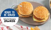Selected Burgers-For 2