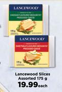 Lancewood Slices Assorted-175g Each