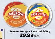 Melrose Wedges Assorted-200g Each