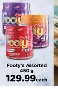Footy's Assorted-450g Each
