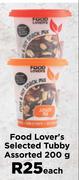 Food Lover's Selected Tubby Assorted-200g Each