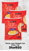 Penny Lane Straight Cut Chips-For 3 x 1Kg