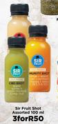 Sir Fruit Shot Assorted-For 3 x 100ml