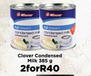 Clover Condensed Milk-For 2 x 385g