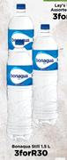 Bonaqua Still-For 3 x 1.5Ltr