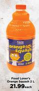 Food Lover's Orange Squash-2L Each