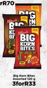 Big Korn Bites Assorted-For 3 x 120g