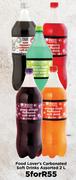 Food Lover's Carbonated Soft Drink Assorted-For 5 x 2L