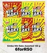 Simba Nik Naks Assorted-For 6 x 135g