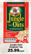 Jungle Oats Original-1Kg Each
