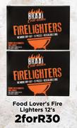 Food Lover's Fire Lighters-For 2 x 12's