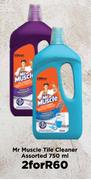 Mr Muscle Tile Cleaner Assorted-For 2 x 750ml