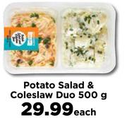 Potato Salad & Coleslaw Duo 500g- Each