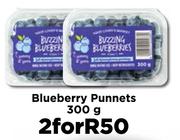 Blueberry Punnets 300g- For 2