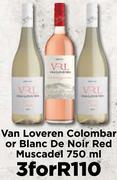 Van Loveren Colombar Or Blanc De Noir Red Muscadel-For 3 x 750ml