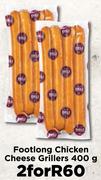 Footlong Chicken Cheese Grillers-For 2 x 400g