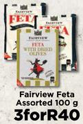 Fairview Feta Assorted-For 3 x 100g