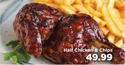 Half Chicken & Chips