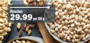Pistachios-Per 100g