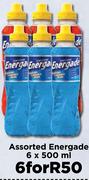 Energade Assorted-6 x 500ml