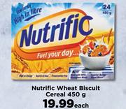Nutrific Wheat Biscuit Cereal-450g Each