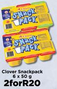 Clover Snackpack-For 2 x 6 x 50g