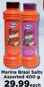Marina Braai Salts Assorted-400g Each