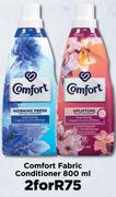 Comfort Fabric Conditioner-For 2 x 800ml