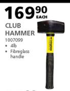 Livingstone 4lb Club Hammer