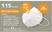 FFP2 Face Mask Pack Of 5-Per Pack