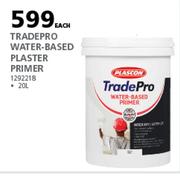 Plascon 20Ltr TradePro Water Based Plaster Primer-Each