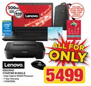Lenovo Ideapad Starter Bundle