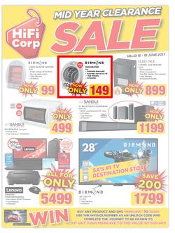HiFi Corp : Mid Year Clearance Sale (15 June - 18 June 2017), page 1