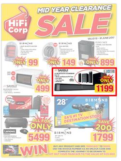 HiFi Corp : Mid Year Clearance Sale (15 June - 18 June 2017), page 1