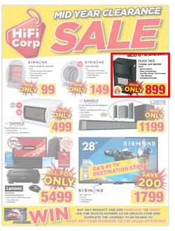 HiFi Corp : Mid Year Clearance Sale (15 June - 18 June 2017), page 1