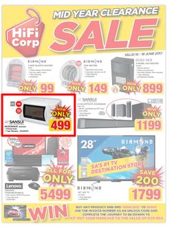 HiFi Corp : Mid Year Clearance Sale (15 June - 18 June 2017), page 1