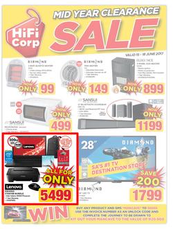 HiFi Corp : Mid Year Clearance Sale (15 June - 18 June 2017), page 1