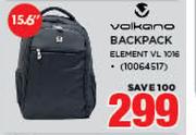 Volkano 15.6" Backpack ELEMENT VL1016