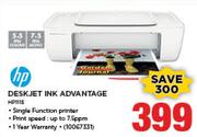 HP Deskjet Ink Advantage HP1115