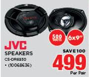JVC 6 x 9" 500 Watts Speakers CS-DR5930-Per Pair