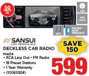 Sansui Deckless Car Radio MA014