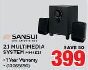 Sansui 2.1 Multimedia System MM4531