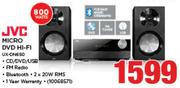 JVC Micro DVD HiFi UX-DN650